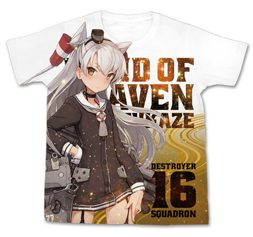 艦隊これくしょん-艦これ- 天津風フルグラフィックTシャツ/WHITE-S
