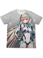 DMM.com [楽園追放 アンジェラ フルグラフィックTシャツ/WHITE-L