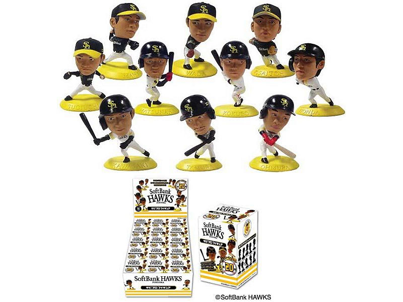 BOX販売 福岡ソフトバンク チビプロフィギュア 2008