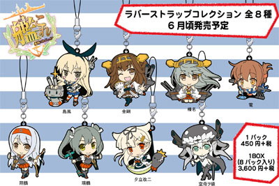 BOX販売 艦隊これくしょん-艦これ- ラバーストラップコレクション