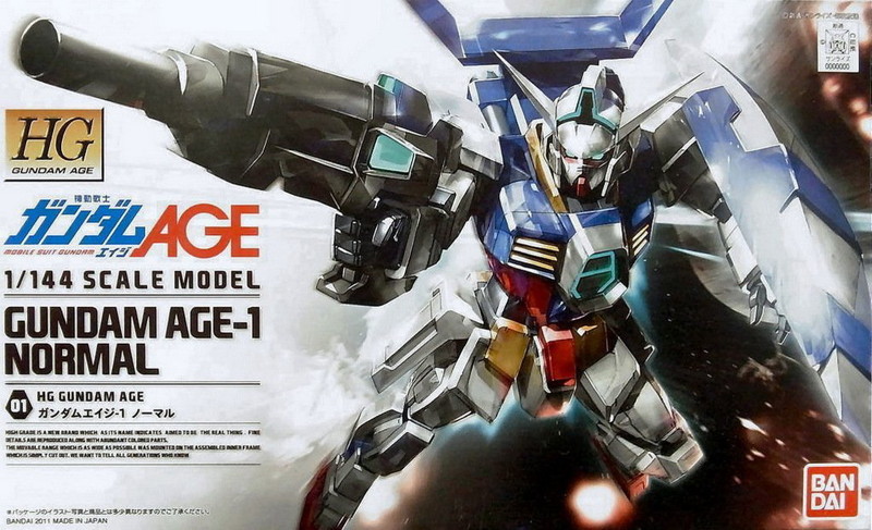 HGAGE 1/144 ガンダムAGE-1 ノーマル