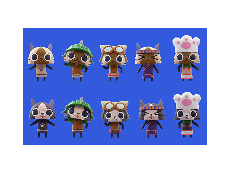 BOX販売 モンスターハンターポータブル 2nd G アイルー占い