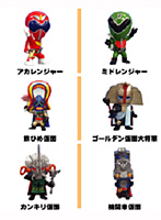 BOX販売 特撮ヒーローズ ゴレンジャー