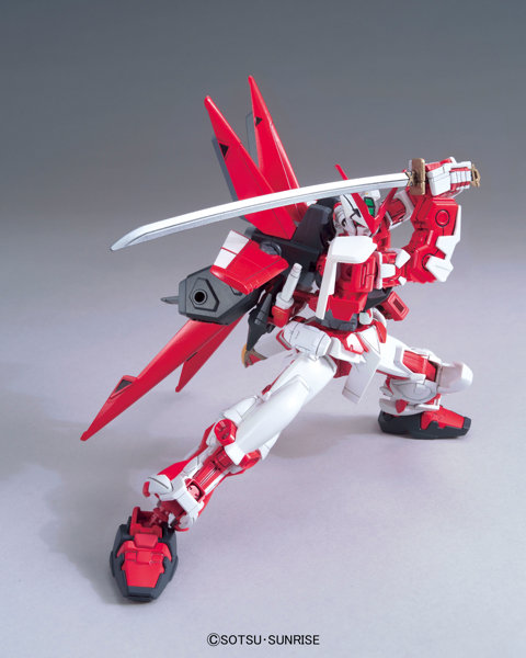 HGSEED 1/144 ガンダムアストレイレッドフレーム（フライトユニット装備）
