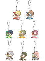 BOX販売 美男高校地球防衛部LOVE！ ラバーストラップ キャラプレver