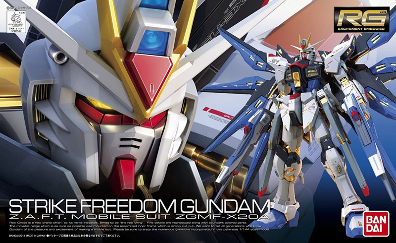 RG 1/144 ストライクフリーダムガンダム