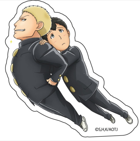 BOX販売 進撃！巨人中学校 アクリルバッジ