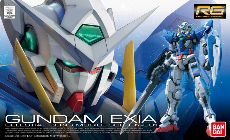 RG 1/144 ガンダムエクシア
