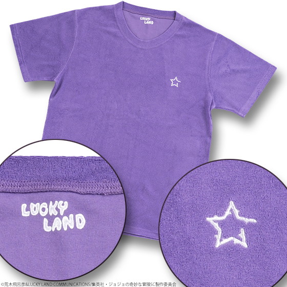 ジョジョの奇妙なパイル地Tシャツ ジョセフ・ジョースターM