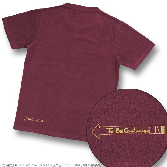 ジョジョの奇妙なパイル地Tシャツ モハメド・アヴドゥルM