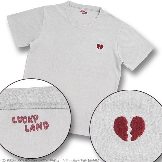 ジョジョの奇妙なパイル地Tシャツ ジャン・ピエール・ポルナレフXL