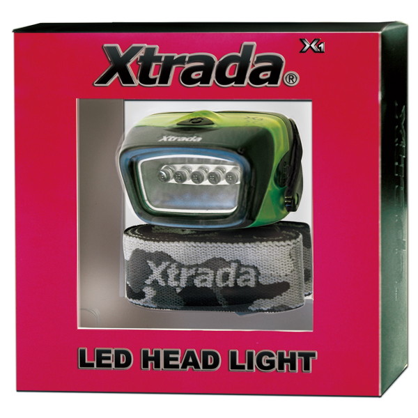 Xtrada X3 ヘッドライト GREEN 6本入り