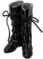 27cm戦士ブーツ ブラック