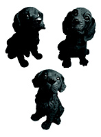 横浜炭物語 犬（大）H24cm ゴールデンレトリーバー