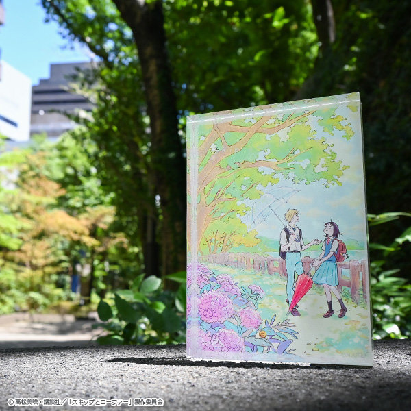 品質のいい【7月発送分】スキップとローファー アクリルブロック B スキップとローファー アクリルブロック 雨上がり