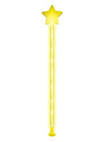 ファンシーバトン YELLOW （スター） 12本入り