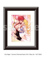 Cutie＆Honey 複製画 Blue_Gk （直筆サイン・シリアルナンバー入り）