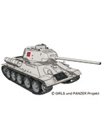 1/35 T34/85-プラウダ高校ver.-