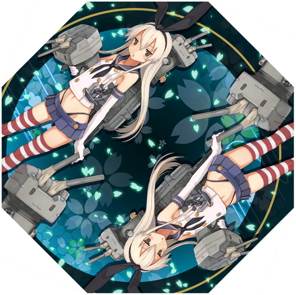 艦隊これくしょん-艦これ- 痛傘 折たたみ傘 島風