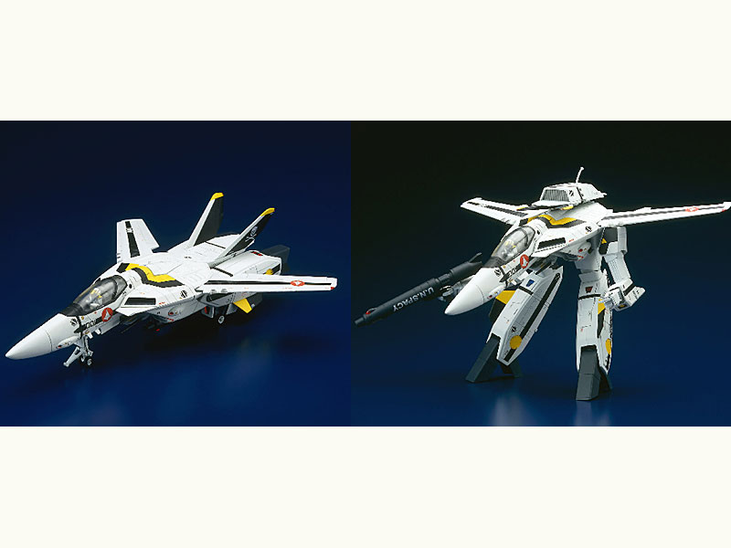 超時空要塞マクロス 愛・おぼえてますか 1/48 完全変形版 ロイ・フォッカー機