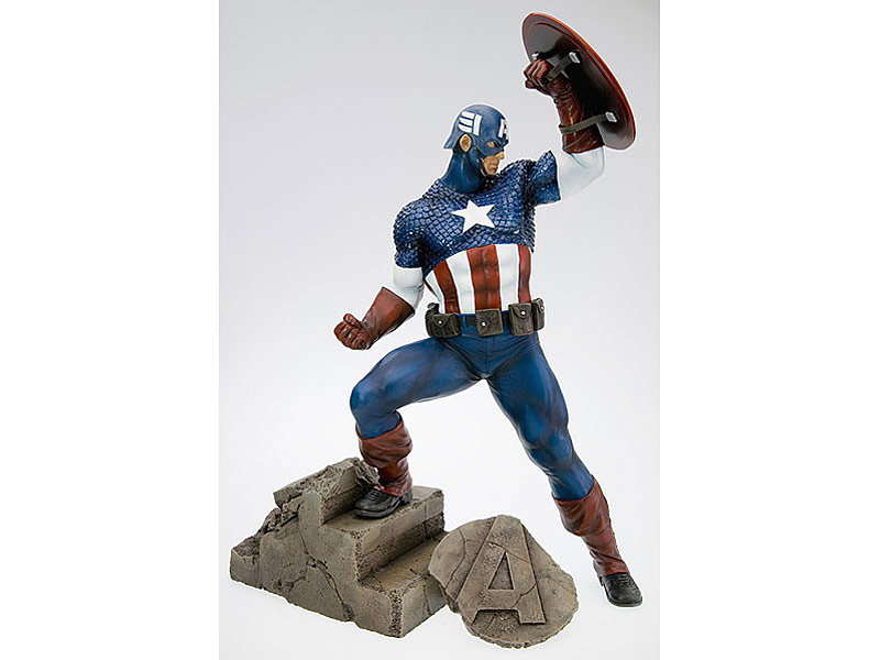 CAPTAIN AMERICA ファインアートスタチュー キャプテンアメリカ