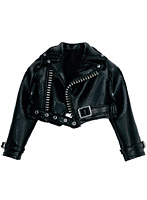 Wicked style ライダースジャケット ブラック