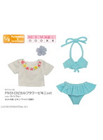 ピュアニーモ PNSトロピカルフラワービキニset ライトブルー
