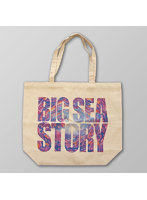BIG SEA STORY 魚群トートバッグ（生成り）