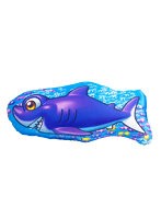 海物語 図柄 ダイカットクッション サメ