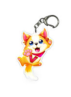 わんわんパラダイスV 役物アクリルキーホルダー リボン