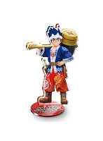 大工の源さん 超シリーズ アクリルスタンドキーホルダー 着ぐるみ源さん