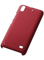 Ascend G620S対応 マットハードコーティング・シェルジャケット マットレッド