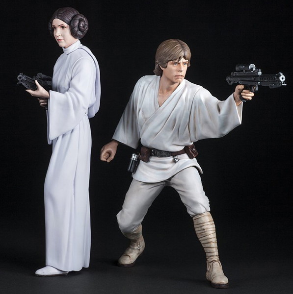 ARTFX＋ スター・ウォーズ ルーク・スカイウォーカー ＆ レイア姫