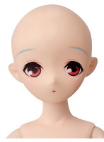 Libidollプリントアイヘッド えあモデル 素顔