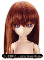 Libidollウィッグ（ロング）ミックスブラウン