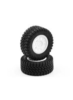 DT/SC用 タイヤセット（白ホイール）12mm 2個入