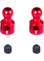4.3mm アルミ製 ボールエンド 2個入