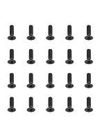 フラッドヘッドネジ M3×10mm（2.0mm Hex Socket/20pcs）