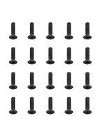 フラッドヘッドネジ M3×12mm（2.0mm Hex Socket/20pcs）