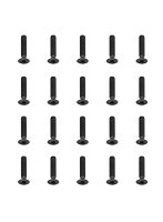 フラッドヘッドネジ M3×14mm（2.0mm Hex Socket/20pcs）