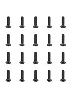フラッドヘッドネジ M2.5×10mm（1.5mm Hex Socket/20pcs）
