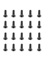 ラウンドヘッドネジ M2.6×8mm（2.0mm Hex Socket/20pcs）