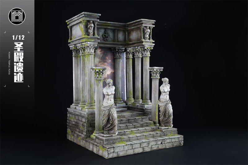 MMMトイズ 1/12 ローマ神殿遺跡ジオラマベース 3A
