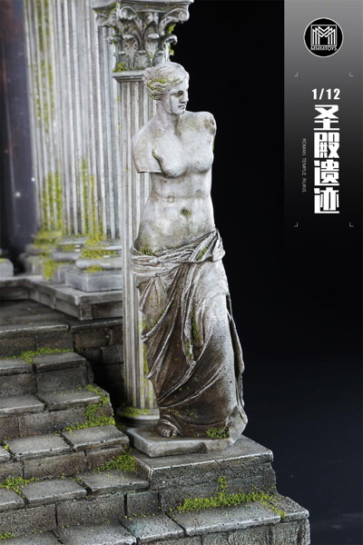 MMMトイズ 1/12 ローマ神殿遺跡ジオラマベース 3A