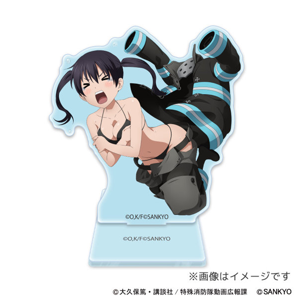 L炎炎ノ消防隊2 タマキのアクリルスタンド （B図柄）