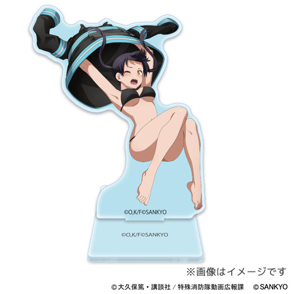 L炎炎ノ消防隊2 タマキのアクリルスタンド （C図柄）