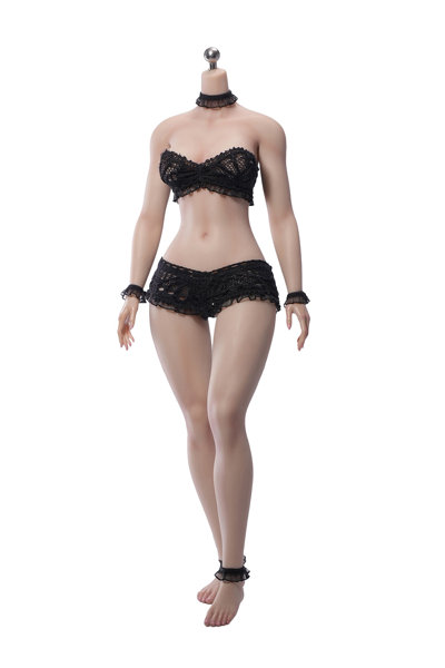 TBリーグ 1/6 スーパーフレキシブル 女性シームレスボディ スリムウエスト・カーヴィー ヘッドなし/足首取り外し式/サンタンのサムネイル画像