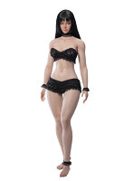 TBリーグ 1/6 スーパーフレキシブル 女性シームレスボディ スリムウエスト・カーヴィー ヘッド付/足首取り外し式/サンタン