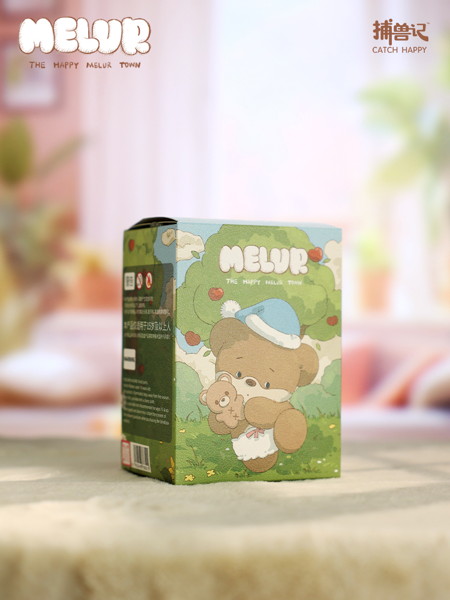 【BOX販売】MELUR The Happy Melur Town おやすみストーリー シリーズぬいぐるみ（1BOX=6個）