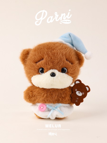 【BOX販売】MELUR The Happy Melur Town おやすみストーリー シリーズぬいぐるみ（1BOX=6個）